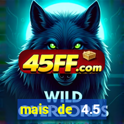 mais de 4.5 escanteios o que significa